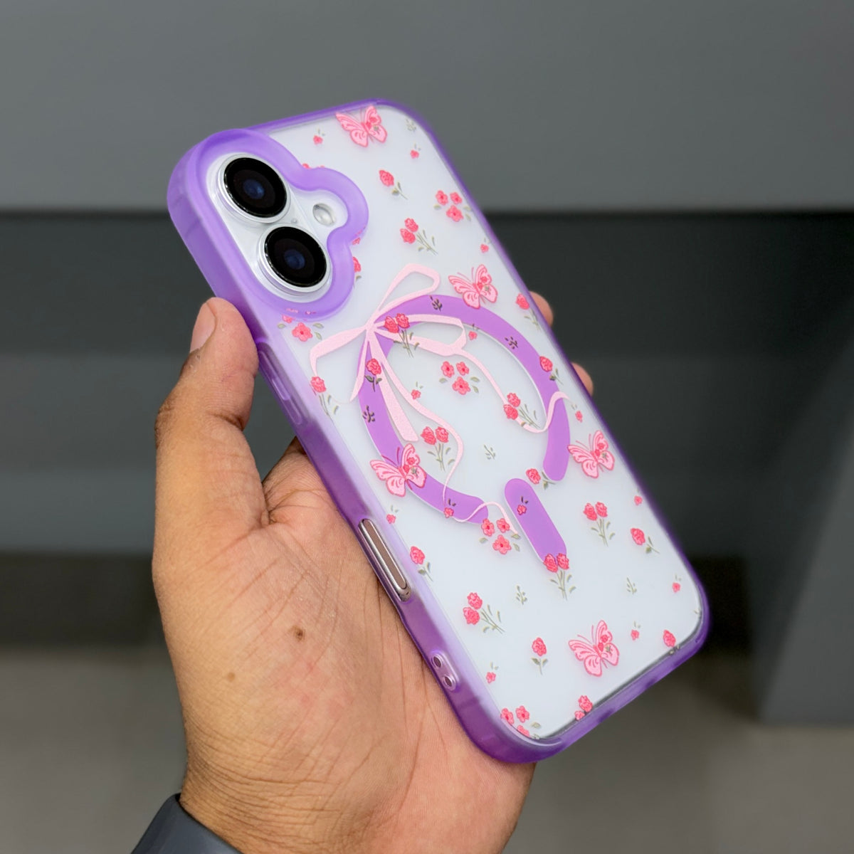 UTRYEE 2 IN 1 MAGSAFE CASE - PURPLE ( No. 3809 )