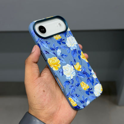ONEGIF FLORAL EMPRESS EDITION MAGSAFE CASE - BLUE ( No. 2690 )