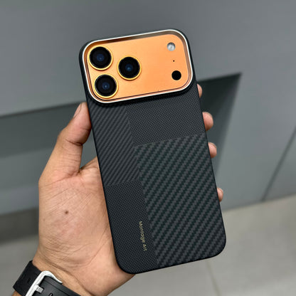 BENKS MONTAGE REAL CARBON CASE MAGSAFE -BLACK ( No. 2831 )