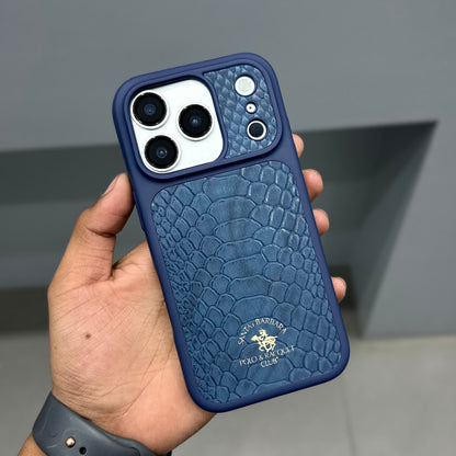 Santa Barbara Knight Case with Magsafe-Blue ( No. 2026 ) 17 Series