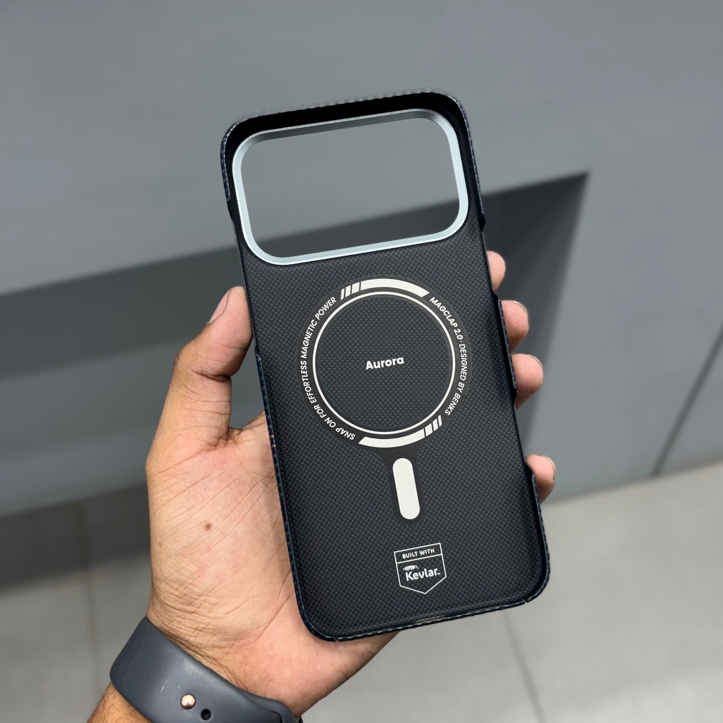BENKS AURORA REAL CARBON CASE - GREEN ( No. 2513 )