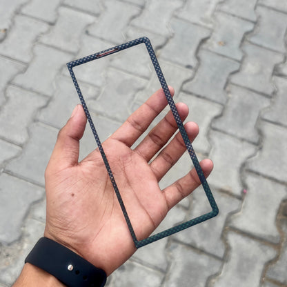 Luxo Green Grey Lines Case With Magsafe-Samsung ( No. 1908 )