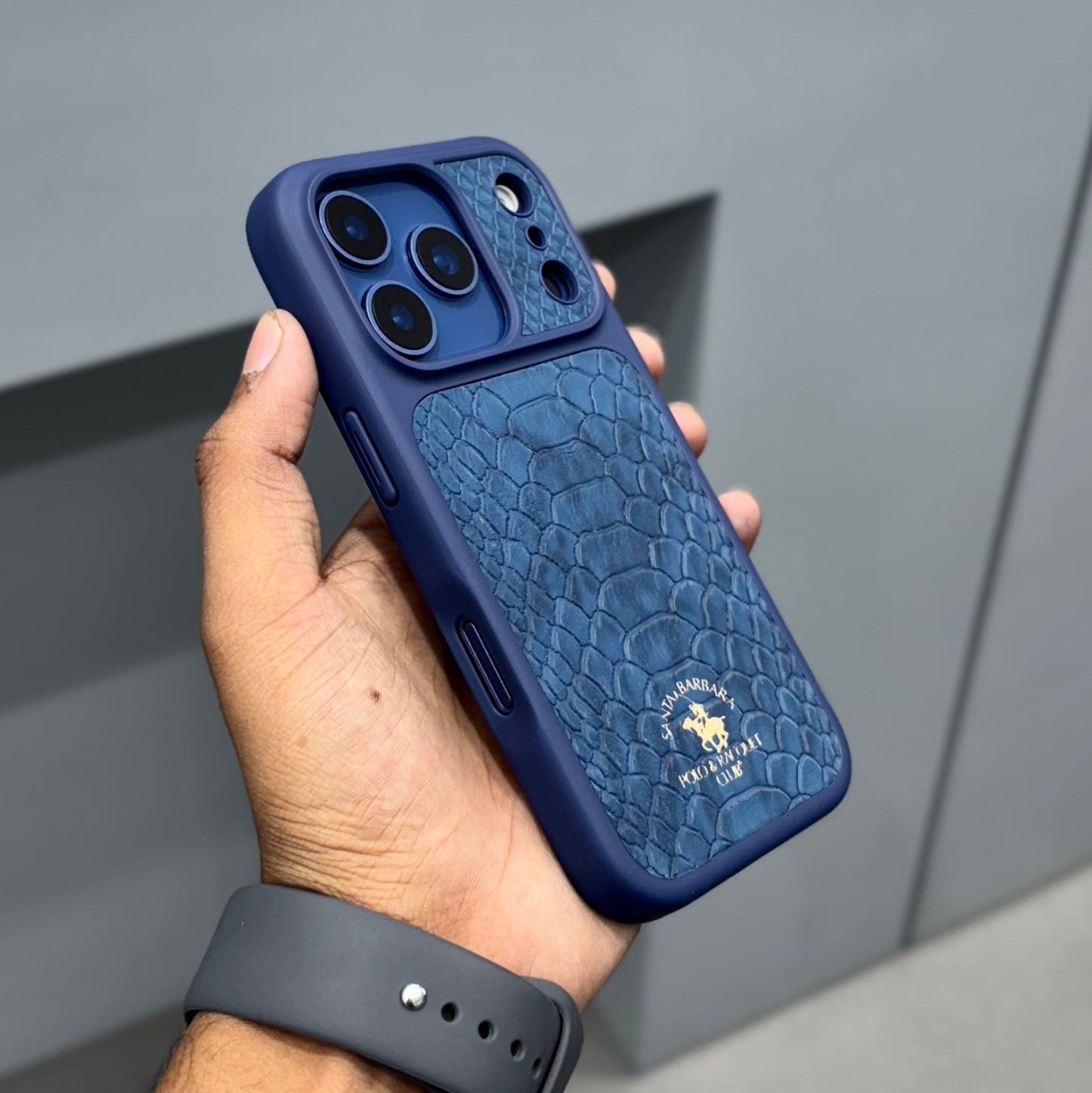 Santa Barbara Knight Case with Magsafe - Blue ( No. 2026 )