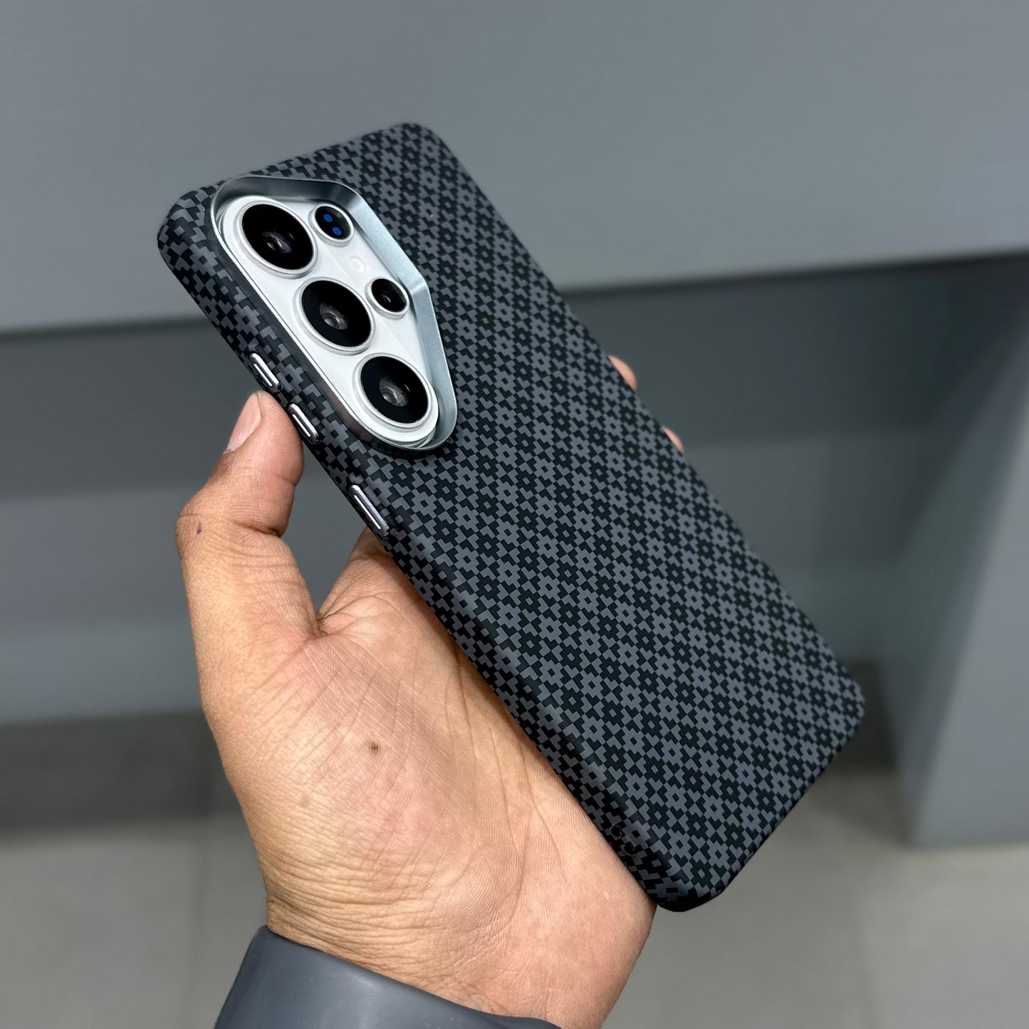 LUXO CARBON CASE SAMSUNG - BLACK CROX ( No. 3167 )