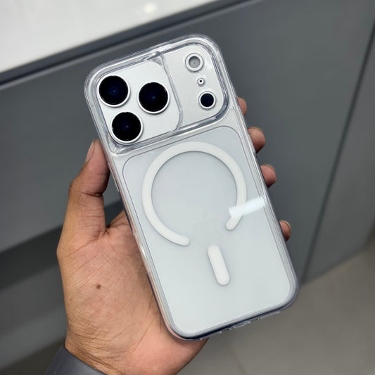 Kuvete Transparent with magsafe case ( No. 2204 )