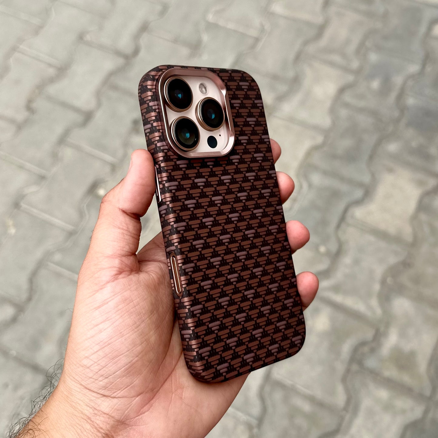 Luxo Cros X With Magsafe- Brown ( No. 1824 )