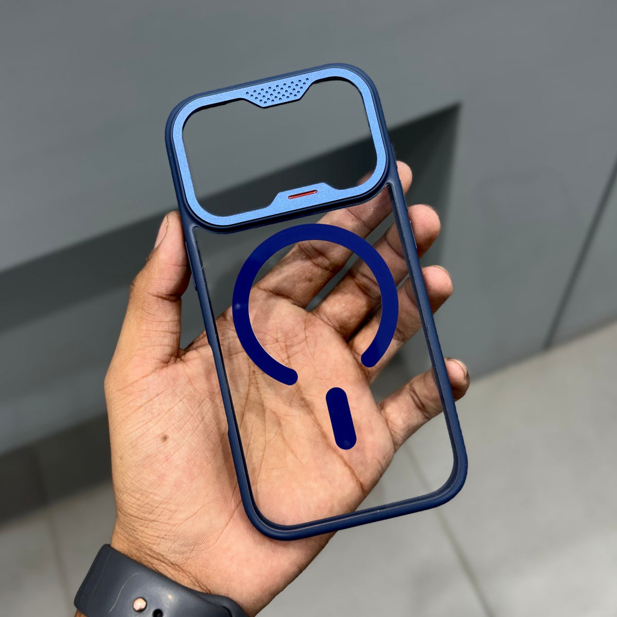 NYJOY ARMOD CAM CASE-BLUE ( No. 2410 )