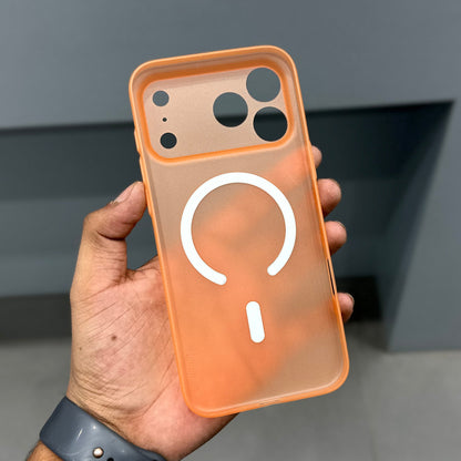 MEMUMI ULTRA THIN MAGSAFE CASE-ORANGE ( No. 2509 )