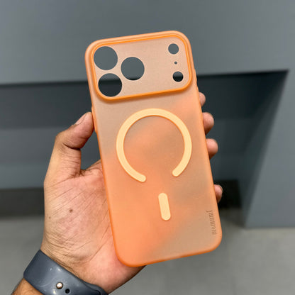 MEMUMI ULTRA THIN MAGSAFE CASE-ORANGE ( No. 2509 )