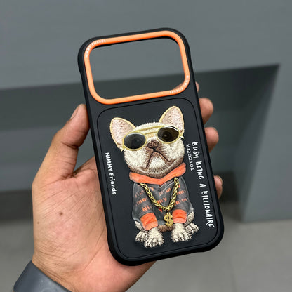 NIMMY DOG CHAIN CASE-BLACK ( No. 2530 )