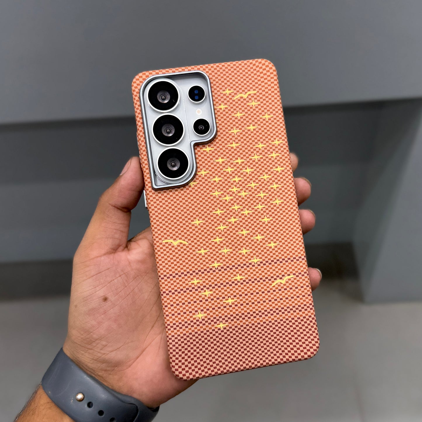 DREAMS CARBON CASE MAGSAFE - ORANGE ( No. 3288 )