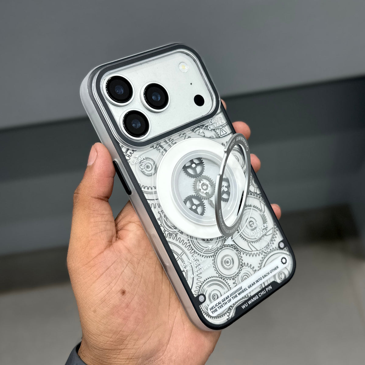 MECHANICAL FLIX CASE - WHITE ( No. 4095 )