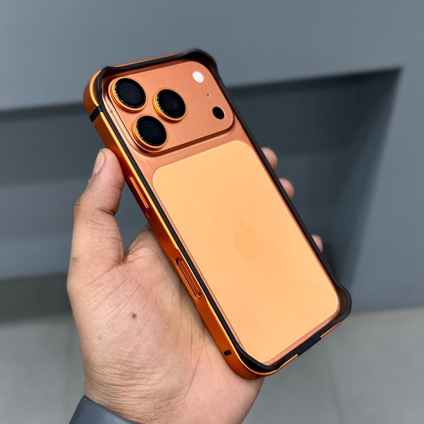 STORE BOX METAL BUMPER - ORANGE ( No. 3017 )