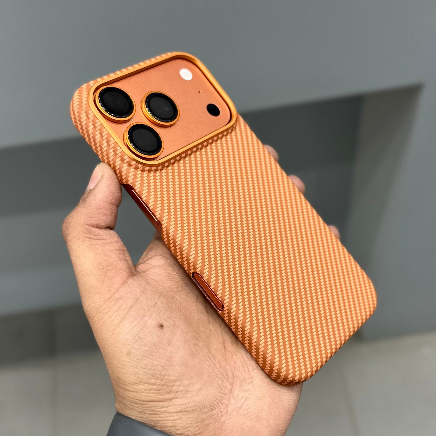 ICON CARBON CASE - ORANGE ( No. 3059 )