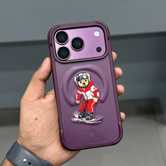 ZUCK BEAR BOUNCE SPORTS CASE - BURGUNDY ( No. 4192 )