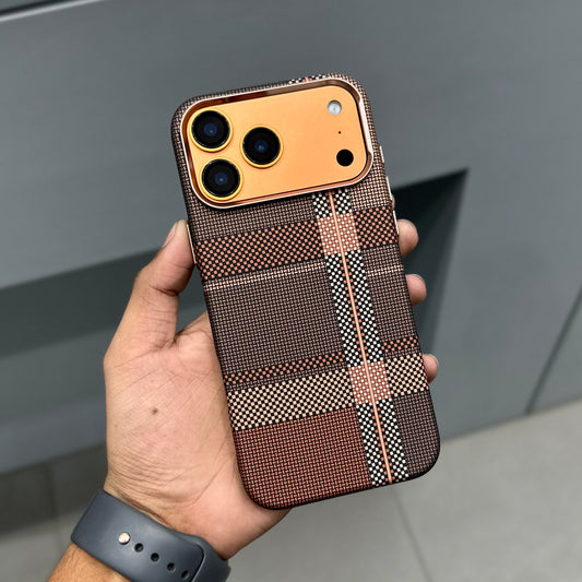 LUXO BROWN CHECK 3.0 WITH MAGSAFE CASE ( No. 2680 )