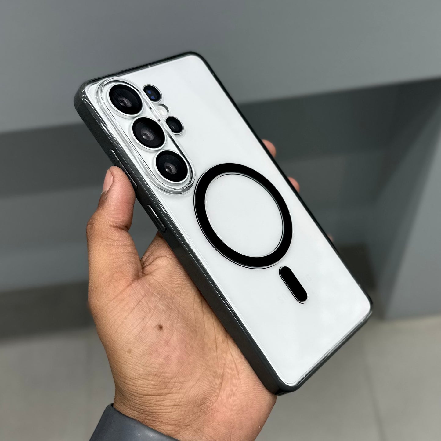 TRANZO AIR WAVE MAGSAFE SAMSUNG CASE - BLACK ( No. 3243 )