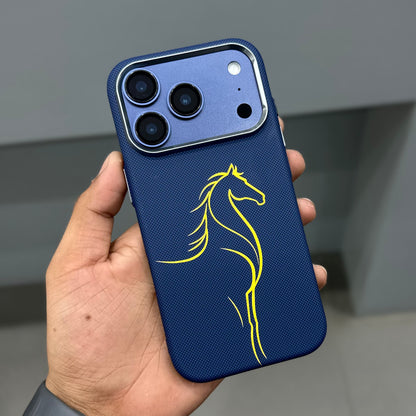 LUXO HORSE P MAGSAFE CASE - BLUE ( No. 3540 )