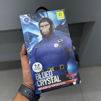BLUEO CRYSTAL 7 MOHS GLASS ( No. 3185 )