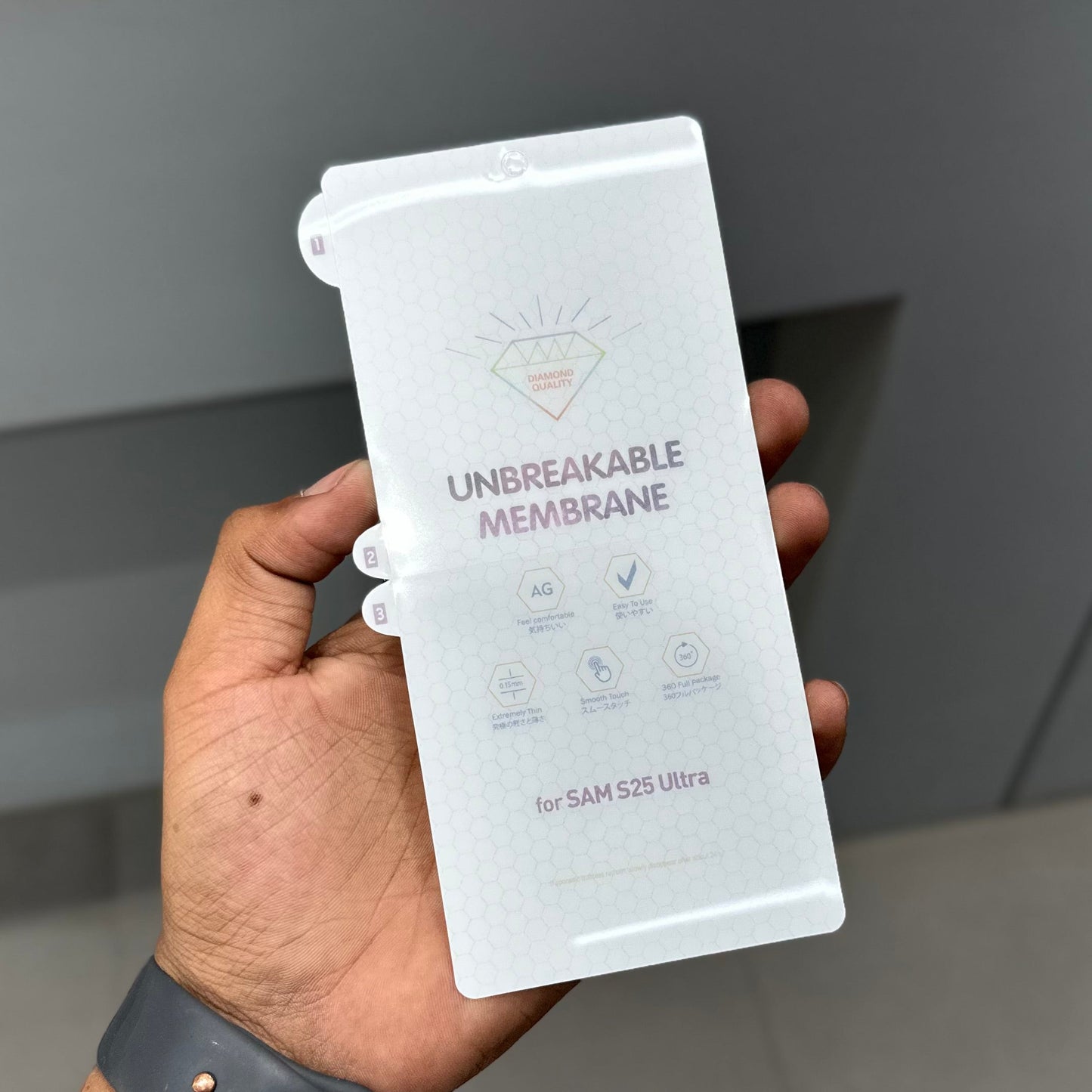 FRONT MATT MAMBRANE - SAMSUNG - FOLD - FLIP - S - SERIES ( No. 3311 )
