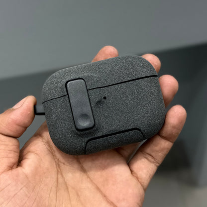 SANORK AIRPODS CASE WITH STAND - GREY ( No. 3447 )