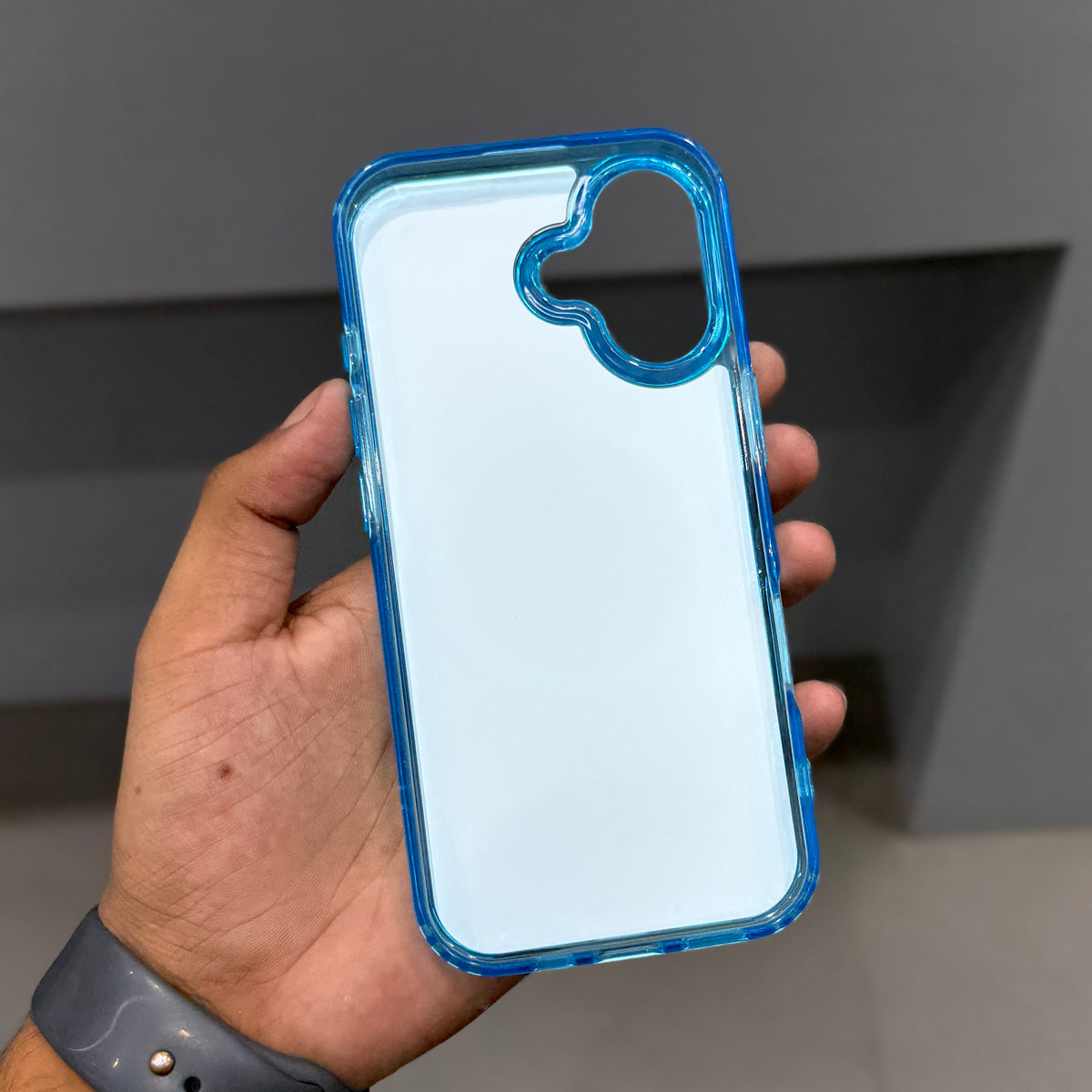 UTRYEE GLITER CASE - BLUE ( No. 3804 )
