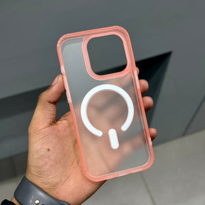 SILKLINE CASE WITH MAGSAFE TPU - PINK ( No. 2648 )