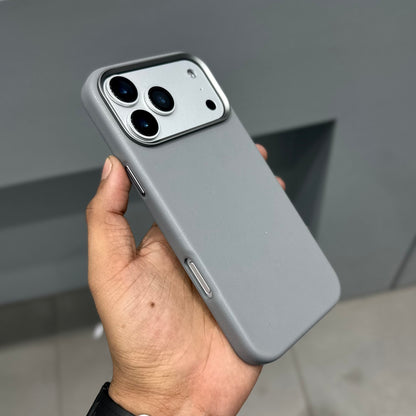 XUNDO VEGAN LEATHER CASE MAGSAFE - GREY ( No. 2874 )