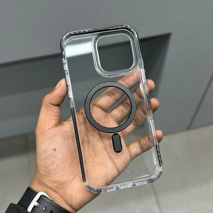 TRANZO BC 01 DETACHABLE HOOK MAGSAFE CASE - BLACK ( No. 2756 )