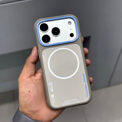 NIMMY MAGSAFE CASE- GREY BLUE ( No. 2542 )