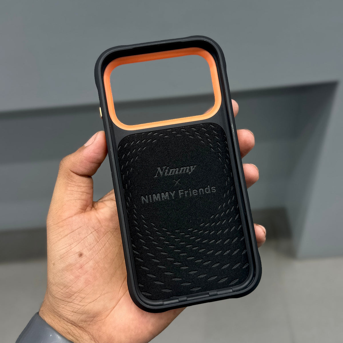 NIMMY GORILA CASE - BLACK ORANGE ( No. 2540 )