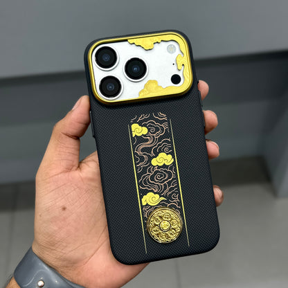 BLUEO AUSPICIOUS SHIFT MANTRA ARAMID FIBER CASE - BLACK ( No. 4185 )