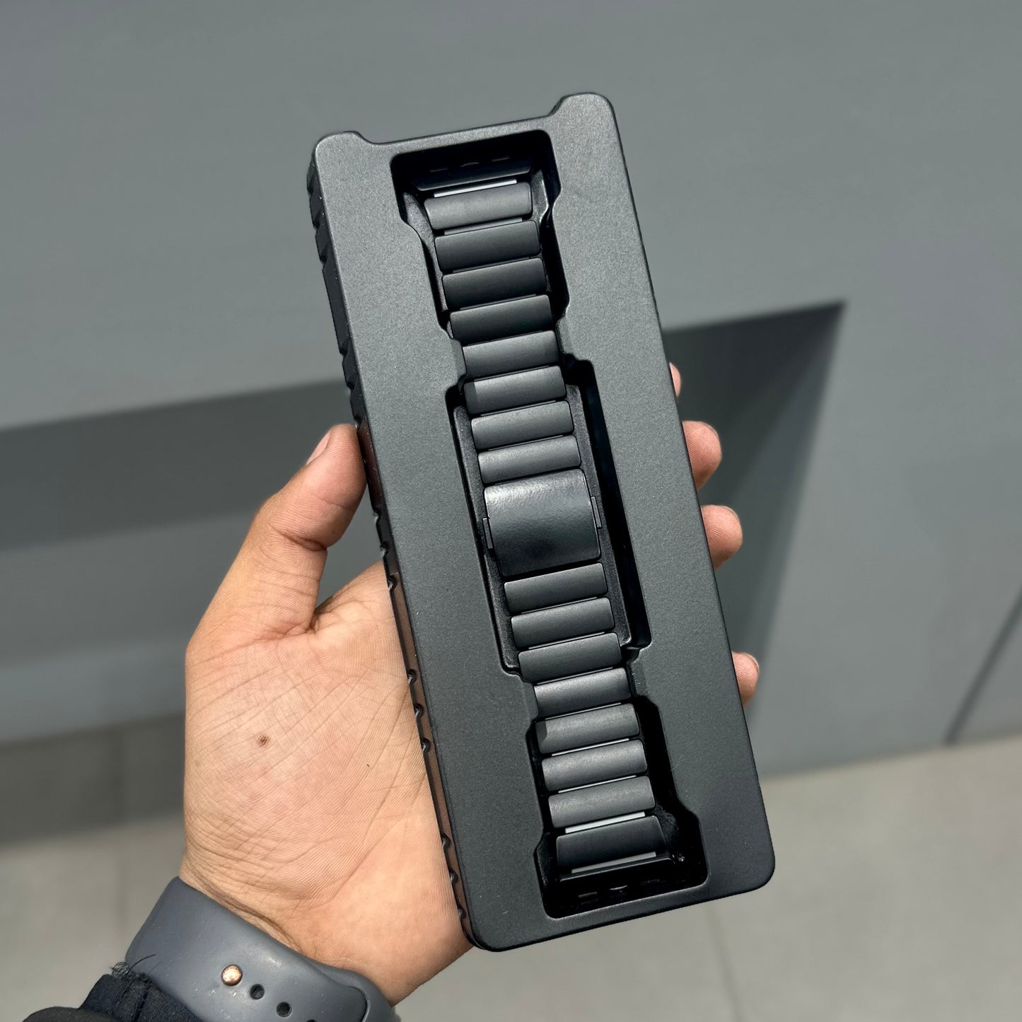 VORTEX METAL LINK STRAP - BLACK GREY ( No. 2947 )