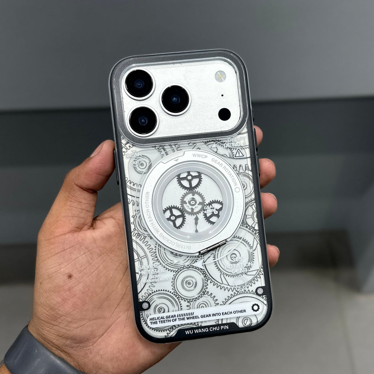 MECHANICAL FLIX CASE - WHITE ( No. 4095 )