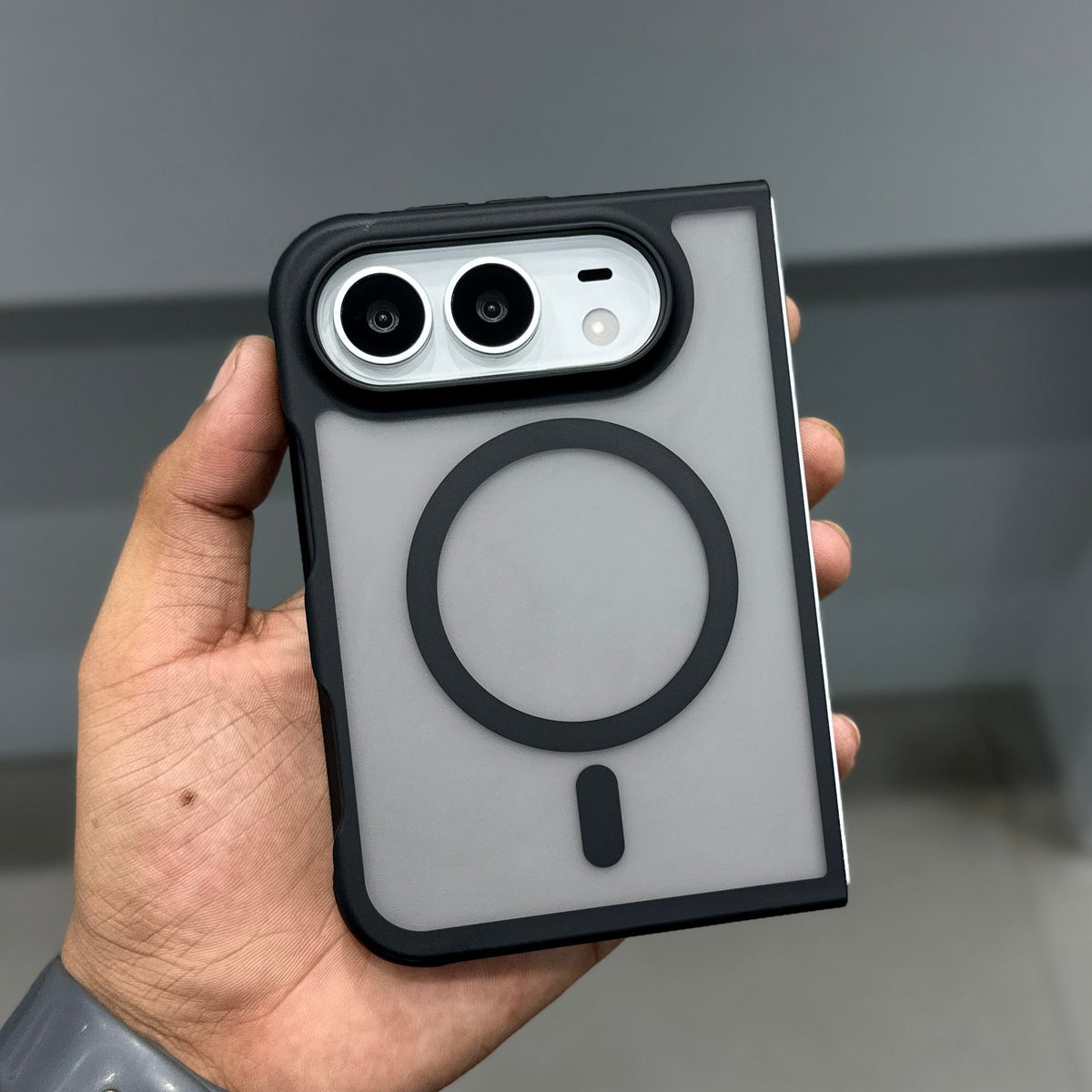 DREAMS FROST I PHONE DUO CASE - BLACK ( No. 4120 )