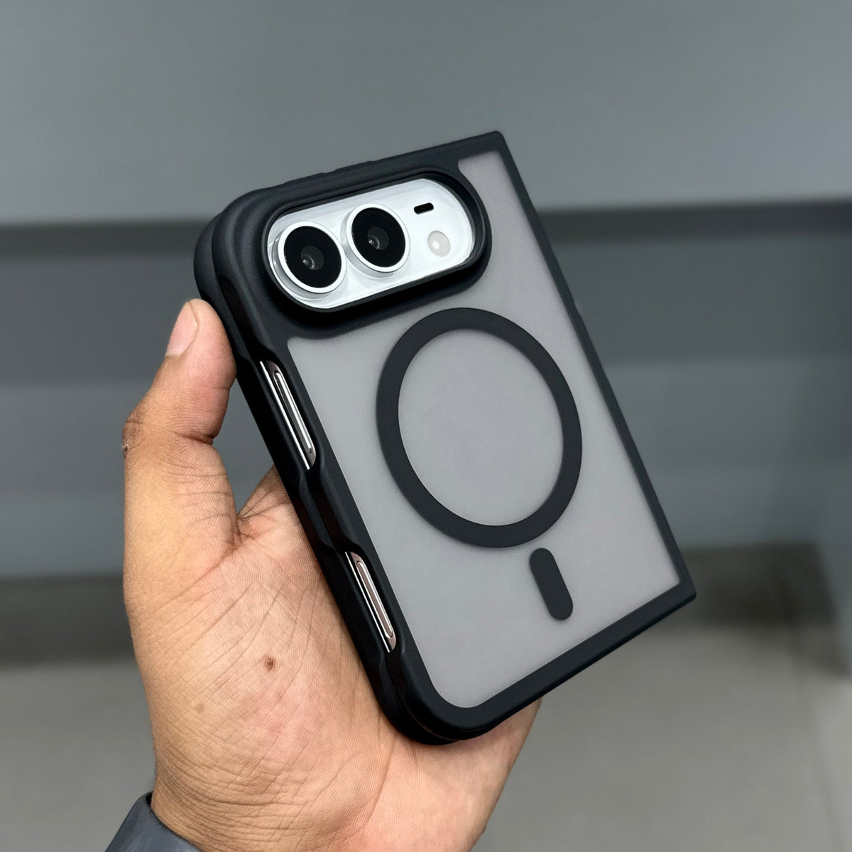 DREAMS FROST I PHONE DUO CASE - BLACK ( No. 4120 )