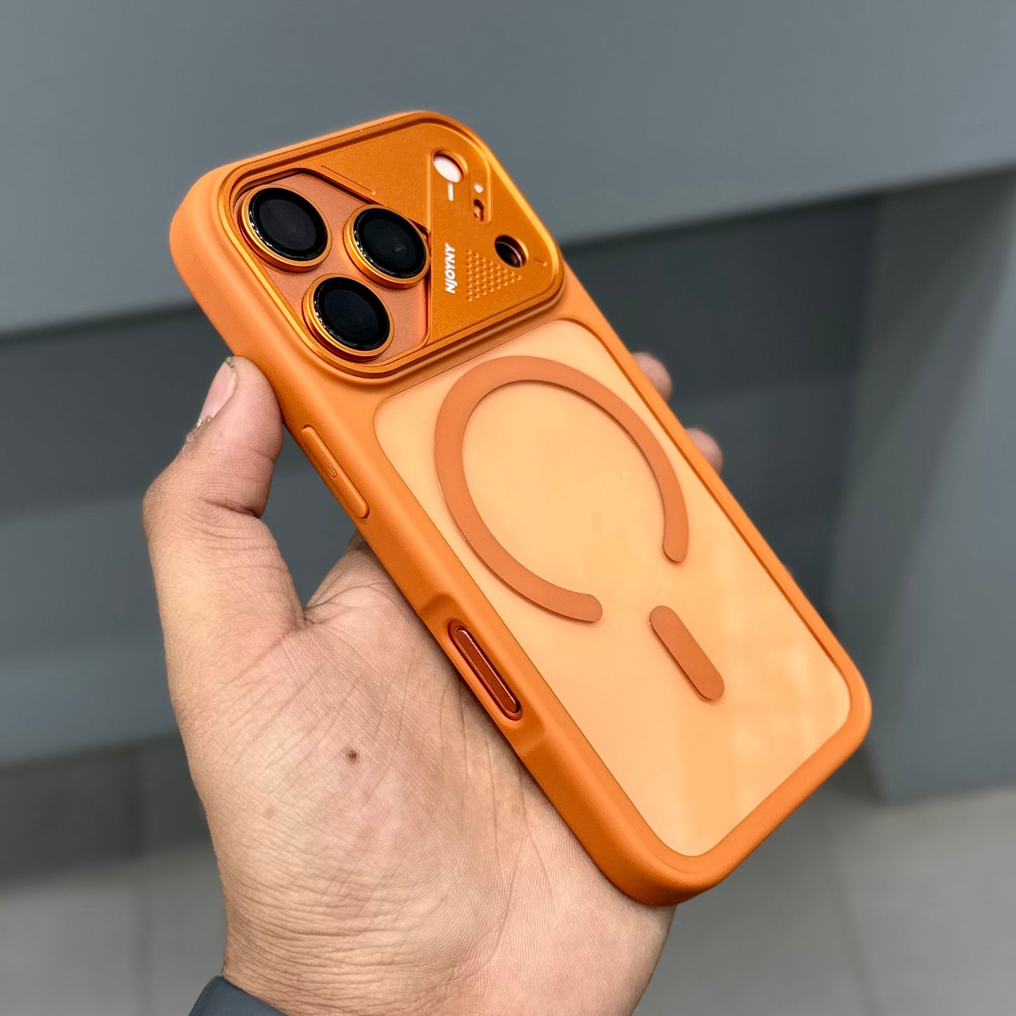 NY ARMOR X MAGSAFE CASE - ORANGE ( No. 3048 )