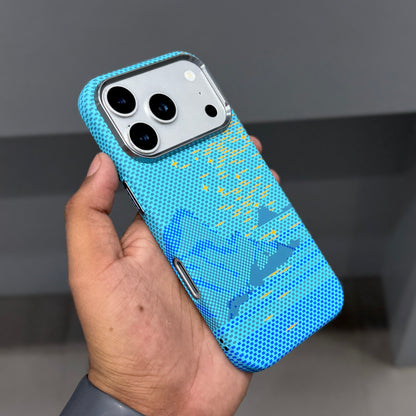 LUXO MAGSAFE CASE - SKY BLUE MOUNT STARS ( No. 3578 )