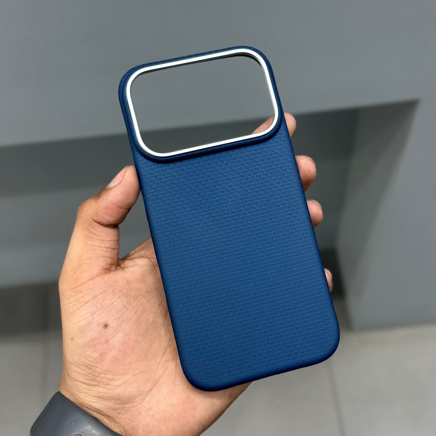 KAOU CARBON STEALTH MAGSAFE-BLUE ( No. 3227 )