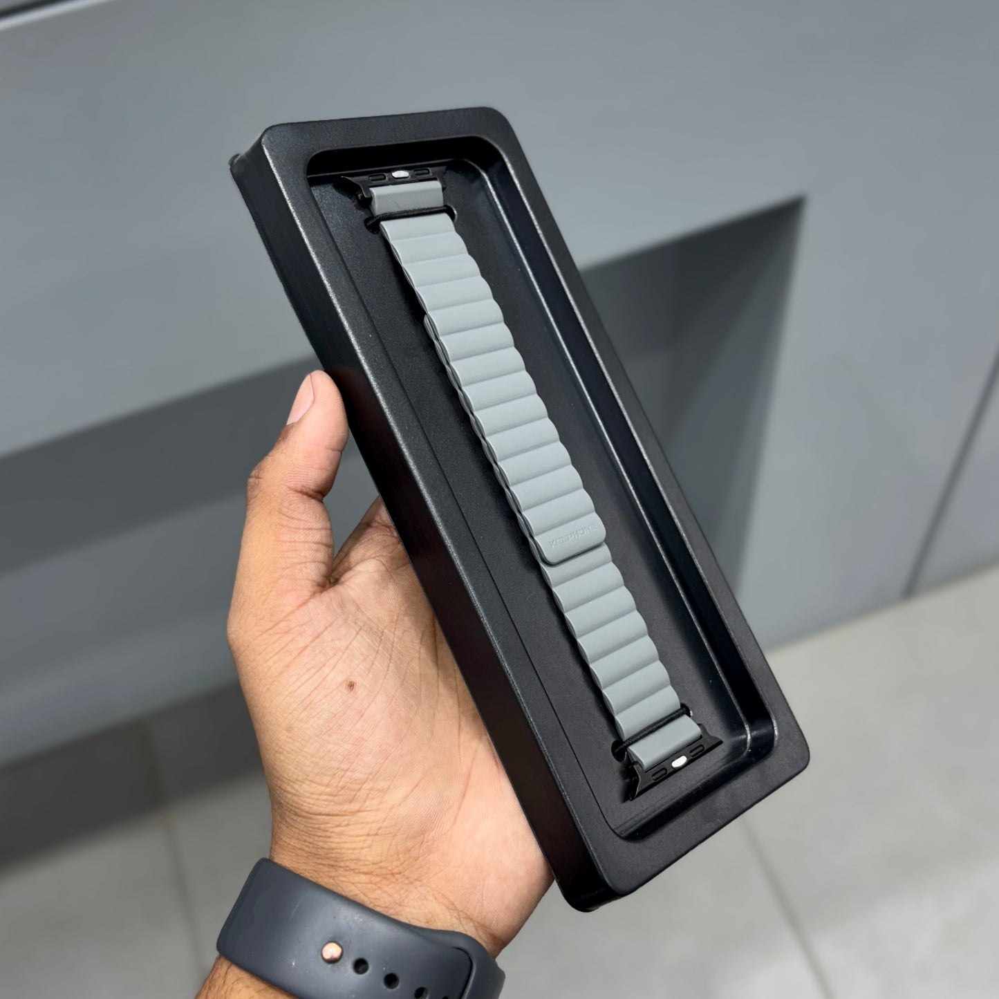 KEEPHONE DUALMAG - DARK GREY LIGHT GREY ( No. 2485 )