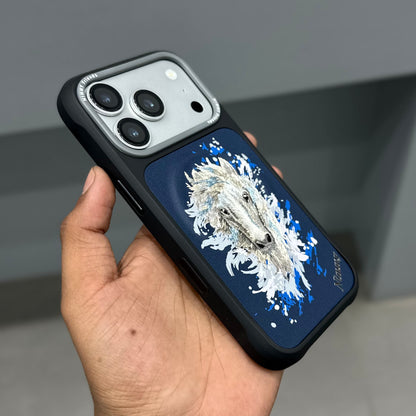 NIMMY DAZZLING SERIES MAGSAFE-BLUE HORSE ( No. 3354 )