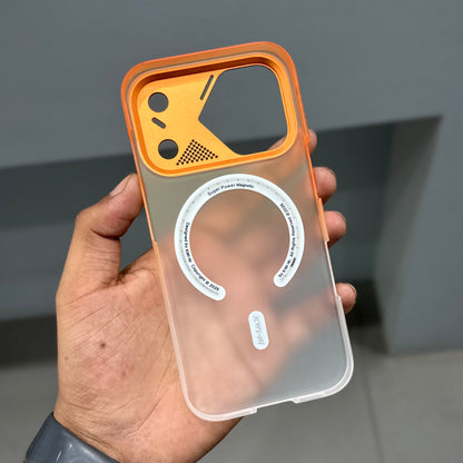 KWINI FROST GUARD MAGSAFE CASE - ORANGE ( No. 3617 )