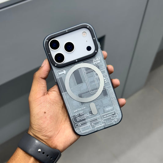 Youngkit Cyber Series Case-Grey ( No. 2052 ) 17 Series