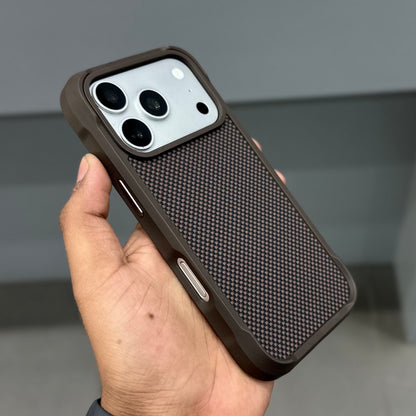 ICON REAL CARBON CASE - BROWN 2.0 ( No. 3575 )