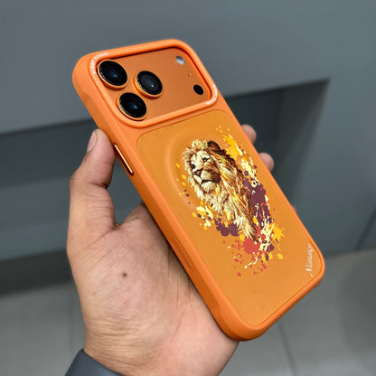 NIMMY LION CASE WITH MAGSAFE - ORANGE ( No. 2836 )
