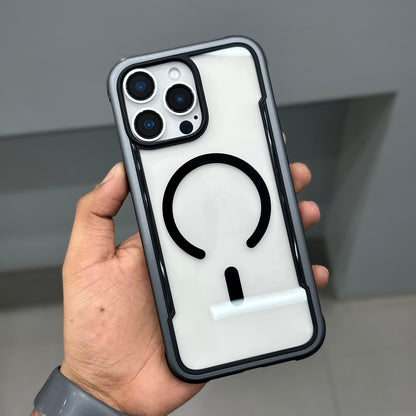 AURA METAL X CASE - BLACK GREY ( No. 3554 )