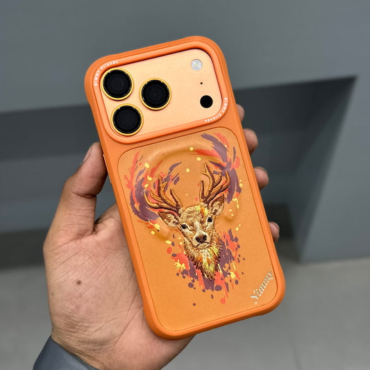 NIMMY DAZZLING SERIES MAGSAFE-ORANGE DEER ( No. 3355 )