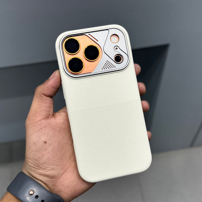 CMAQ IRON EDGE MAGSAFE CASE - BEIGE GREY ( No. 3000 )