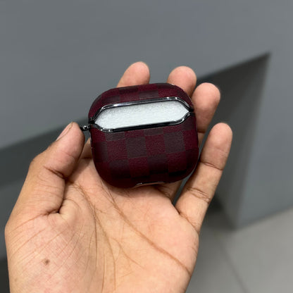 ONE GIF AIRPODS CASE - WINE CHK ( No. 2460 )
