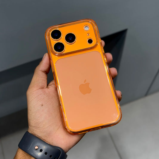 NYJOY CLEAR CASE TNT - ORANGE ( No. 2415 )